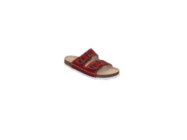 Santé ortopedické pantofle D/202/33/BP ROSSO